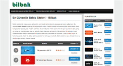 Desktop Screenshot of bilbak.com